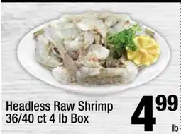 Super King Markets Headless Raw Shrimp offer