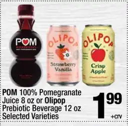 Super King Markets Olipop Prebiotic Beverage offer