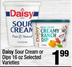Super King Markets Daisy Sour Cream or Dips offer