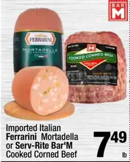 Super King Markets Serv-Rite Bar'M Cooked Corned Beef offer