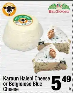 Super King Markets Karoun Halebi Cheese or BelGioioso Blue Cheese offer