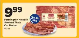 Save a Lot Farmington Hickory Smoked Thick Cut Bacon offer