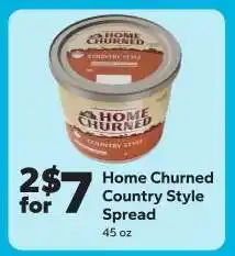 Save a Lot Home Churned Country Style Spread offer