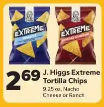 Save a Lot J. Higgs Extreme Tortilla Chips offer