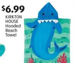 Aldi KIRKTON HOUSE Hooded Beach Towel offer