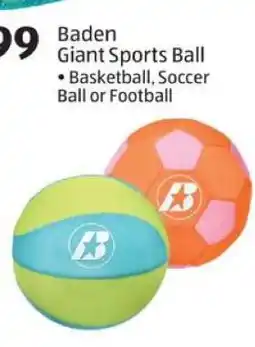 Aldi Baden Giant Sports Ball offer