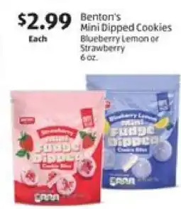 Aldi Benton's Mini Dipped Cookies offer