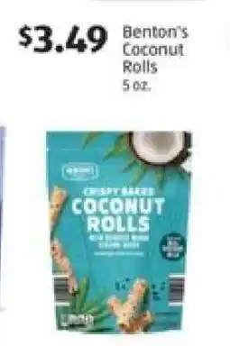 Aldi Benton's Coconut Rolls offer