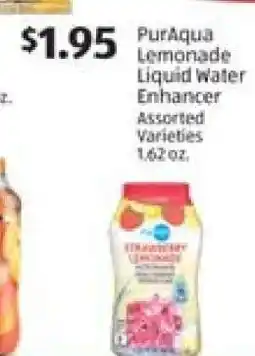 Aldi PurAqua Lemonade Liquid Water Enhancer offer