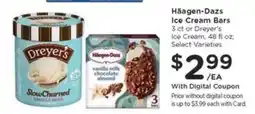 Kroger Häagen-Dazs Ice Cream Bars offer