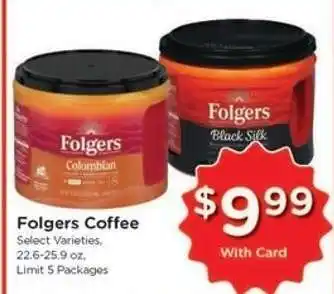 Kroger Folgers Coffee offer