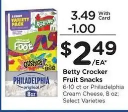 Kroger Betty Crocker Fruit Snacks offer