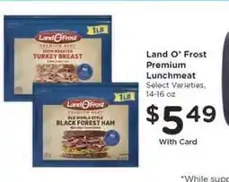 Kroger Land O'Frost Premium Lunchmeat offer