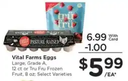 Kroger Vital Farms Eggs offer