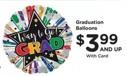 Kroger Graduation Balloons offer