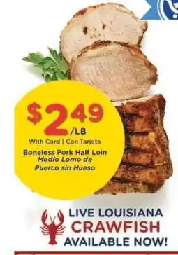 Kroger Boneless Pork Half Loin offer