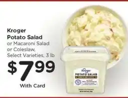 Kroger Kroger Potato Salad offer