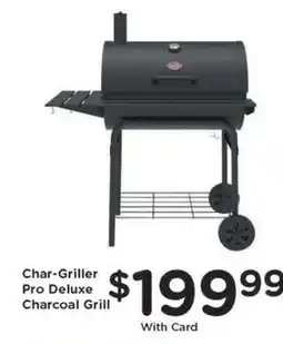 Kroger Char-Griller Pro Deluxe Charcoal Grill offer