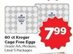 Food 4 Less Kroger Cage Free Eggs offer