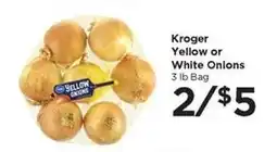Food 4 Less Kroger Yellow or White Onions offer