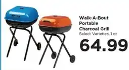 Food 4 Less Walk-A-Bout Portable Charcoal Grill offer