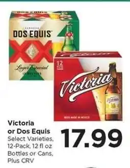 Food 4 Less Victoria or Dos Equis offer