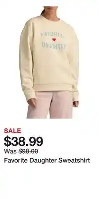 Nordstrom Favorite Daughter Sweatshirt offer