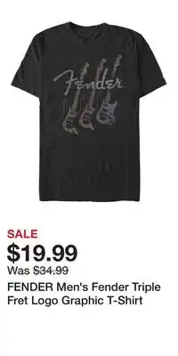 Nordstrom FENDER Men's Fender Triple Fret Logo Graphic T-Shirt offer