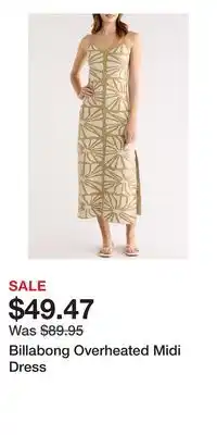 Nordstrom Billabong Overheated Midi Dress offer