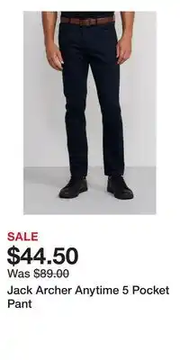 Nordstrom Jack Archer Anytime 5 Pocket Pant offer