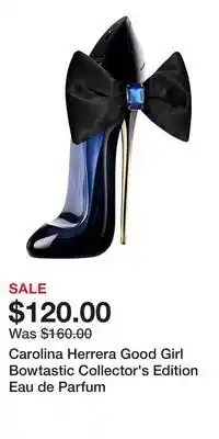 Nordstrom Carolina Herrera Good Girl Bowtastic Collector's Edition Eau de Parfum offer