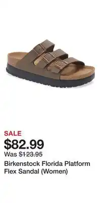 Nordstrom Birkenstock Florida Platform Flex Sandal (Women) offer