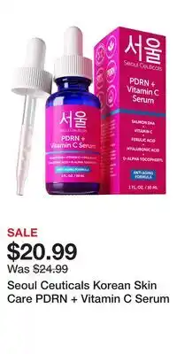 Nordstrom Seoul Ceuticals Korean Skin Care PDRN + Vitamin C Serum offer