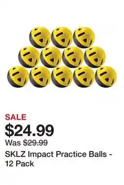 Dick's Sporting Goods SKLZ Impact Practice Balls offer