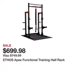 Dick's Sporting Goods ETHOS Apex Functional Training Half Rack offer