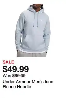 Dick's Sporting Goods Under Armour Men's Icon Fleece Hoodie offer