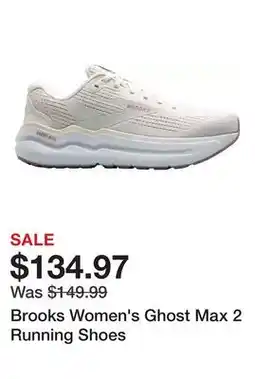 Dick's Sporting Goods Brooks Women's Ghost Max 2 Running Shoes offer