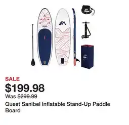 Dick's Sporting Goods Quest Sanibel Inflatable Stand-Up Paddle Board offer