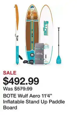 Dick's Sporting Goods BOTE Wulf Aero 11'4 Inflatable Stand Up Paddle Board offer