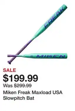 Dick's Sporting Goods Miken Freak Maxload USA Slowpitch Bat offer
