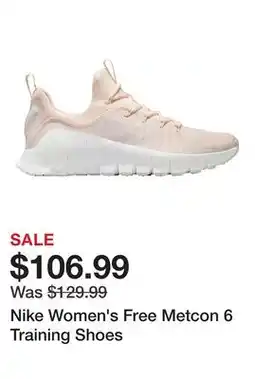 Dick's Sporting Goods Nike Women's Free Metcon 6 Training Shoes offer