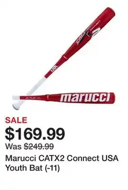 Dick's Sporting Goods Marucci CATX2 Connect USA Youth Bat (-11) offer