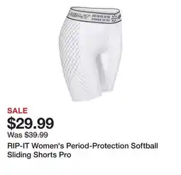 Dick's Sporting Goods RIP-IT Women's Period-Protection Softball Sliding Shorts Pro offer
