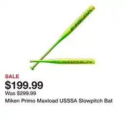 Dick's Sporting Goods Miken Primo Maxload USSSA Slowpitch Bat offer