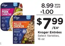 Ralphs Kroger Entrées offer