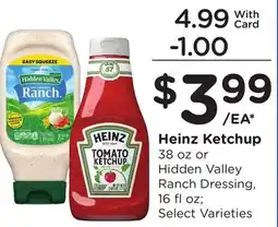 Ralphs Heinz Ketchup offer