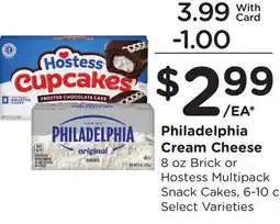 Ralphs Philadelphia Cream Cheese offer