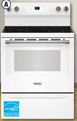 Menards 5.3 cu. ft. Electric with Air Fryer offer