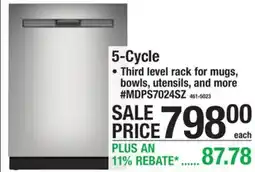 Menards 5-Cycle offer