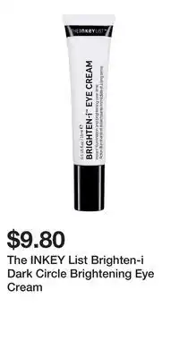Kohl's The INKEY List Brighten-i Dark Circle Brightening Eye Cream offer